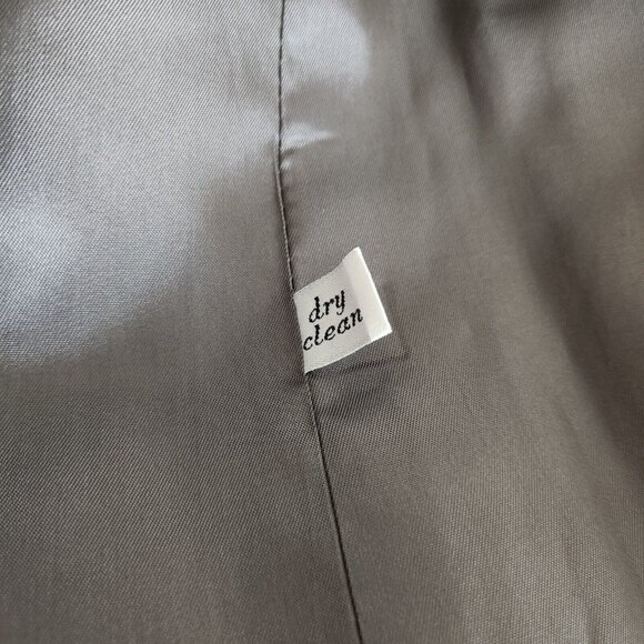 Vintage Pendleton Womens Jacket Blazer Size 8 Gray Academia Collared Long Sleeve - Picture 7 of 12